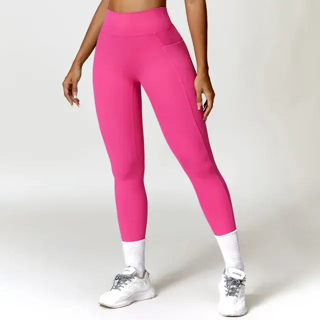 Leggings de fitness pour femme avec effet push-up et levage des hanches