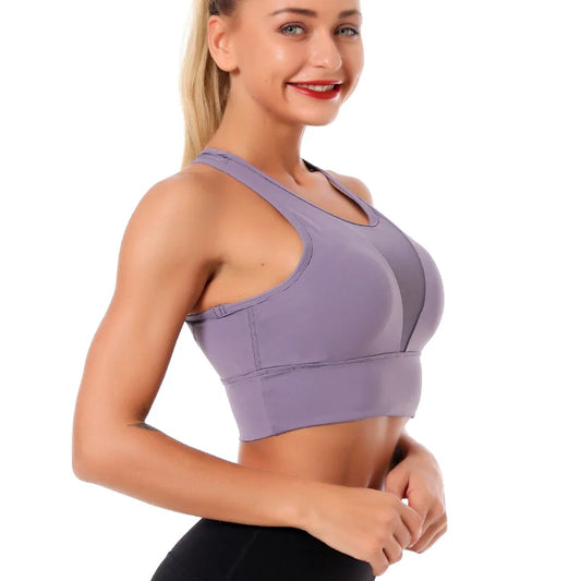 Soutien-gorge push-up pour femme - Soutien-gorge de sport, d'exercice et de fitness