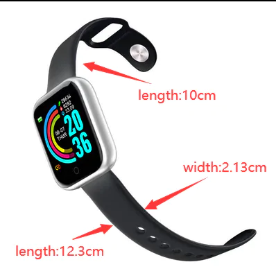 Bracelet numérique Tracker d'activité Tracker de fréquence cardiaque Montre intelligente