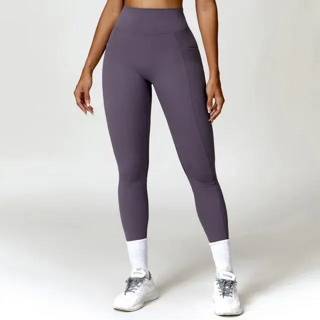 Leggings de fitness pour femme avec effet push-up et levage des hanches