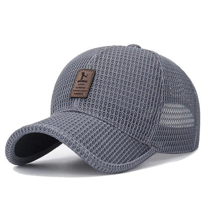 Casquette de baseball ajustable à visière incurvée pour homme