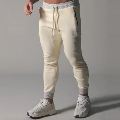 Pantalons de survêtement de fitness pour hommes : Pantalon de jogging élastique