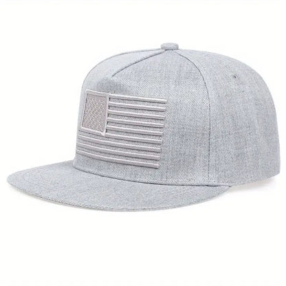 Casquette de baseball avec drapeau américain