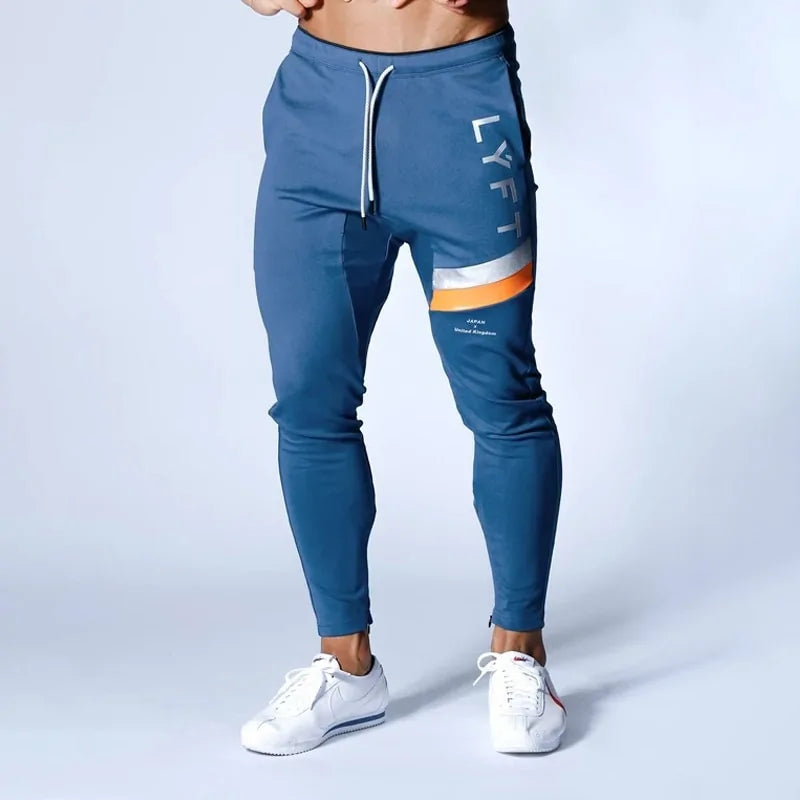 Pantalons de survêtement de fitness pour hommes : Pantalon de jogging élastique