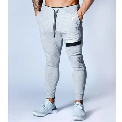 Pantalons de survêtement de fitness pour hommes : Pantalon de jogging élastique