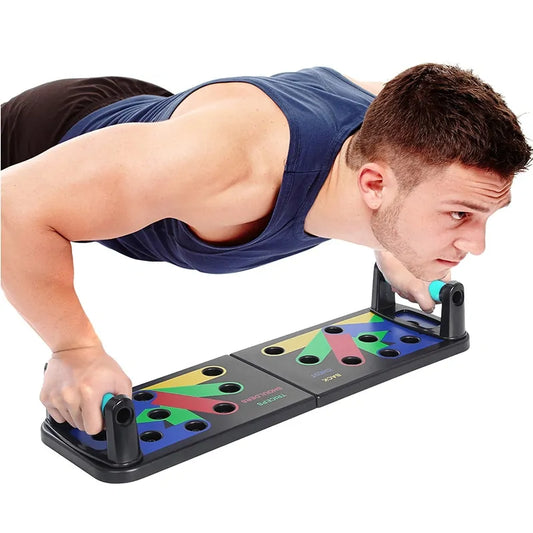 Push Up Rack Board : équipement de fitness à domicile pour l'entraînement des abdominaux et le renforcement musculaire