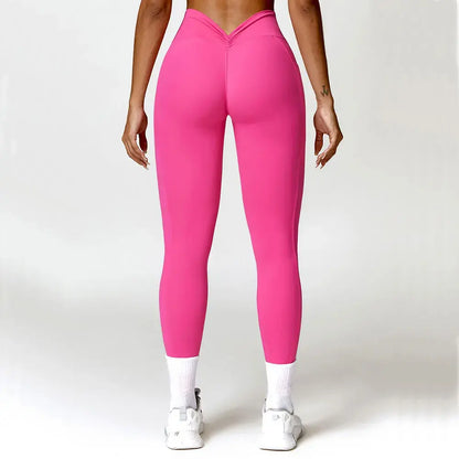 Leggings de fitness pour femme avec effet push-up et levage des hanches