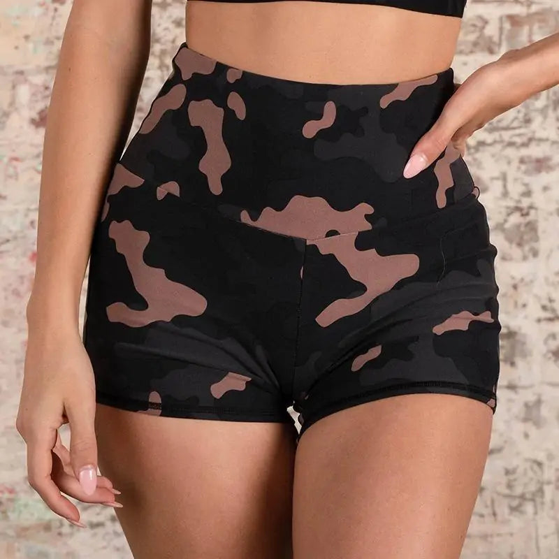 Ensemble de fitness camouflage actif