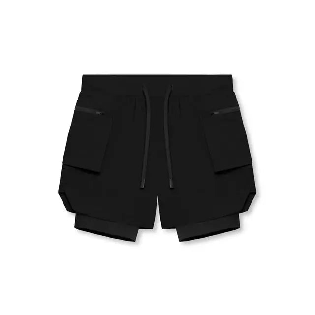 Fitness-Cargo-Shorts-Set