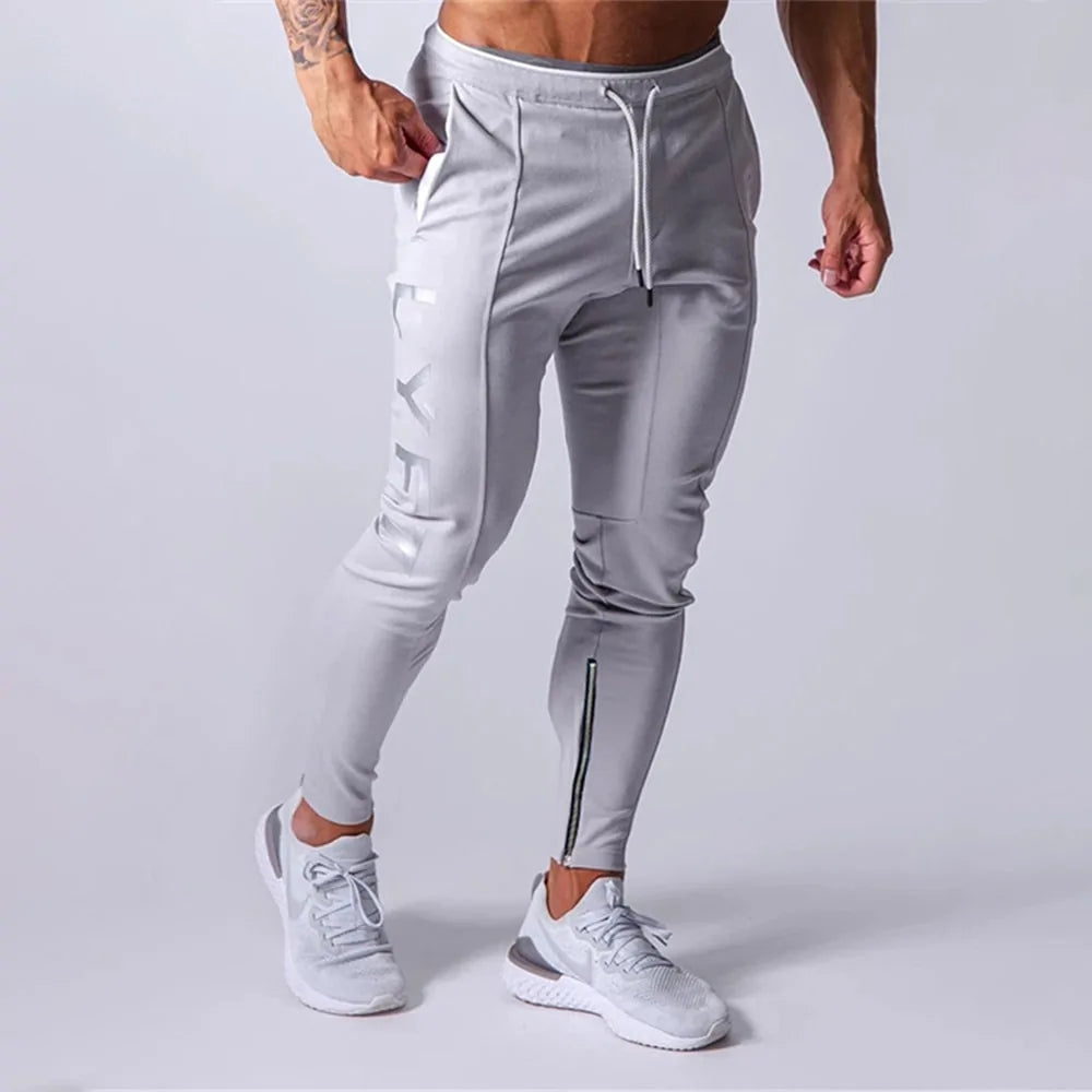 Pantalons de survêtement de fitness pour hommes : Pantalon de jogging élastique