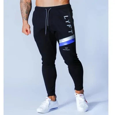 Pantalons de survêtement de fitness pour hommes : Pantalon de jogging élastique