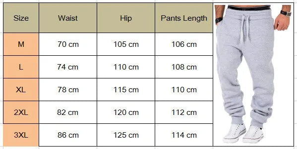 Pantalon de jogging ample pour homme à la mode 2024 : pantalon de survêtement slim fit