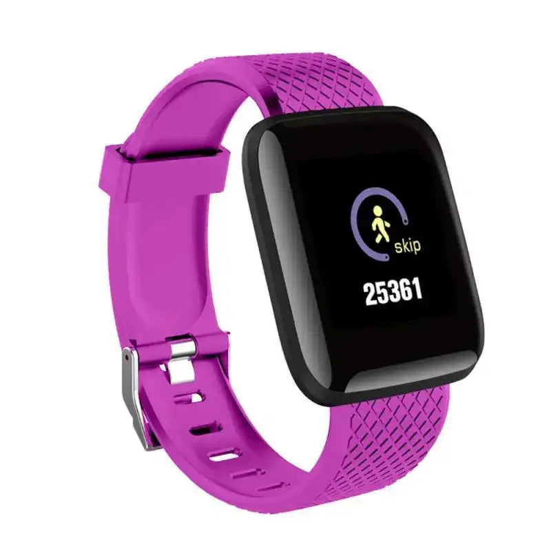 Montre connectée Bluetooth avec suivi d'activité physique.