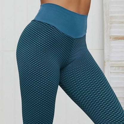 Leggings de fitness push-up en maille pour femmes