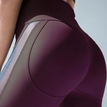 Damen-Fitness-Spandex-Leggings