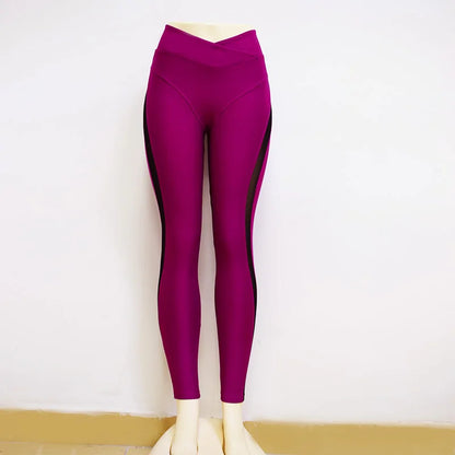 Damen-Fitness-Spandex-Leggings