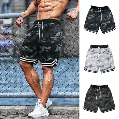 Camouflage-Sport-/Fitness-Shorts