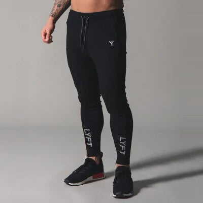 Pantalons de survêtement de fitness pour hommes : Pantalon de jogging élastique