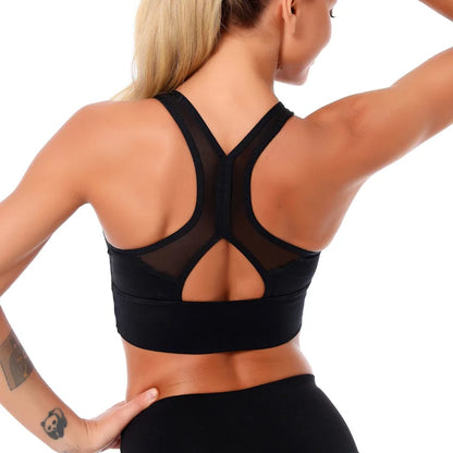 Soutien-gorge push-up pour femme - Soutien-gorge de sport, d'exercice et de fitness