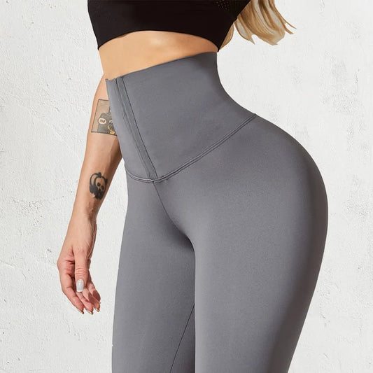 Leggings chauds taille haute pour femmes pour le sport de fitness