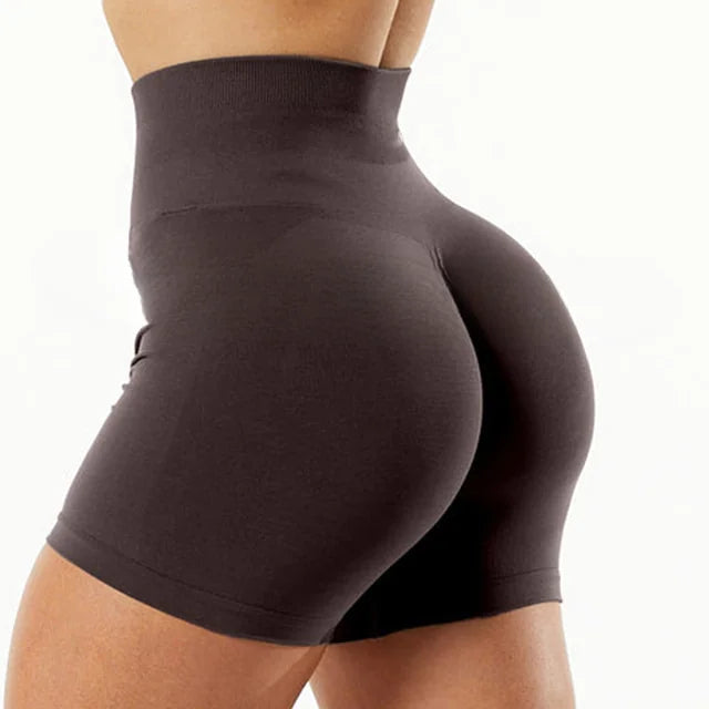 Short de fitness avec effet froissé sur les fesses