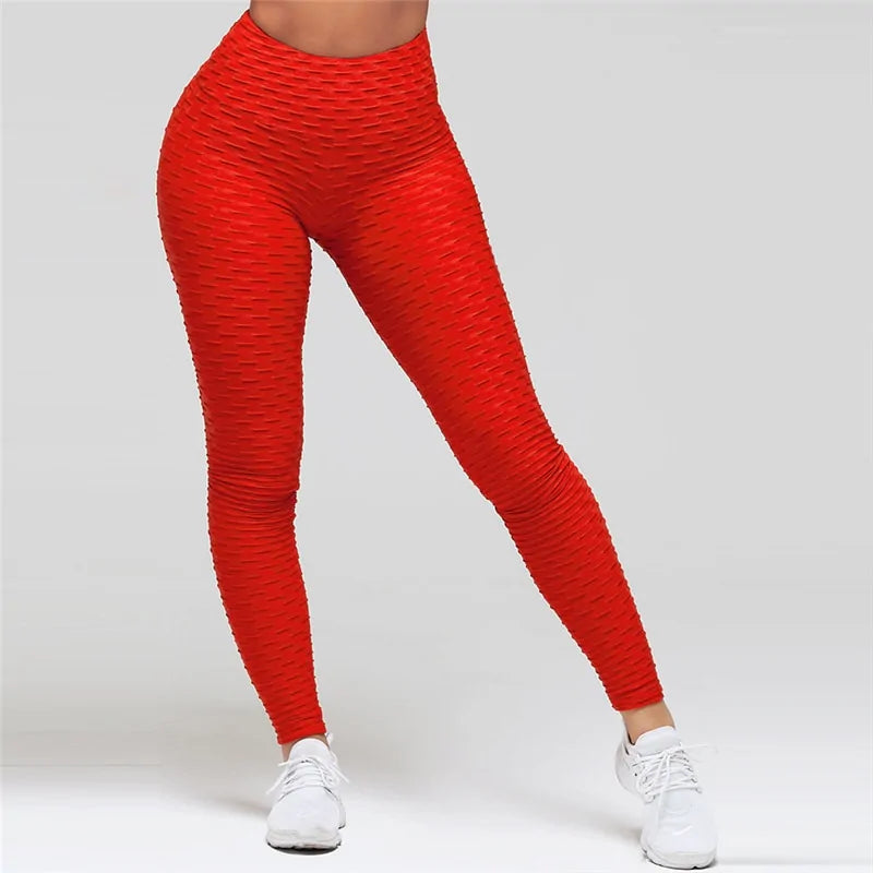 Legging de fitness push-up taille haute CHRLEISURE pour femme