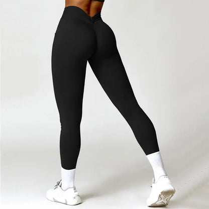 Leggings de fitness pour femme avec effet push-up et levage des hanches