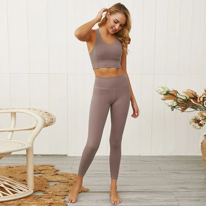 Ensemble de sport sans couture pour femme Kaminsky Fitness