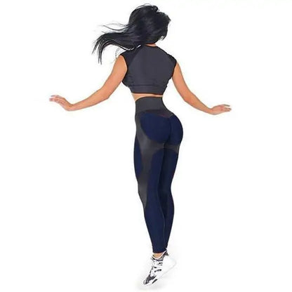 Contour Adventure Push-Up-Fitness-Leggings mit hoher Taille