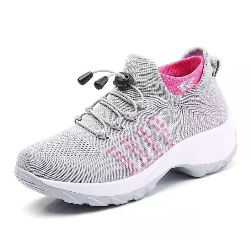 Baskets pour femmes Chaussures de course plates pour printemps et hiver