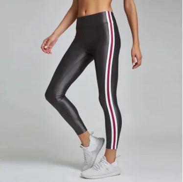 Ensemble de survêtement de fitness rayé Boost 2 pièces