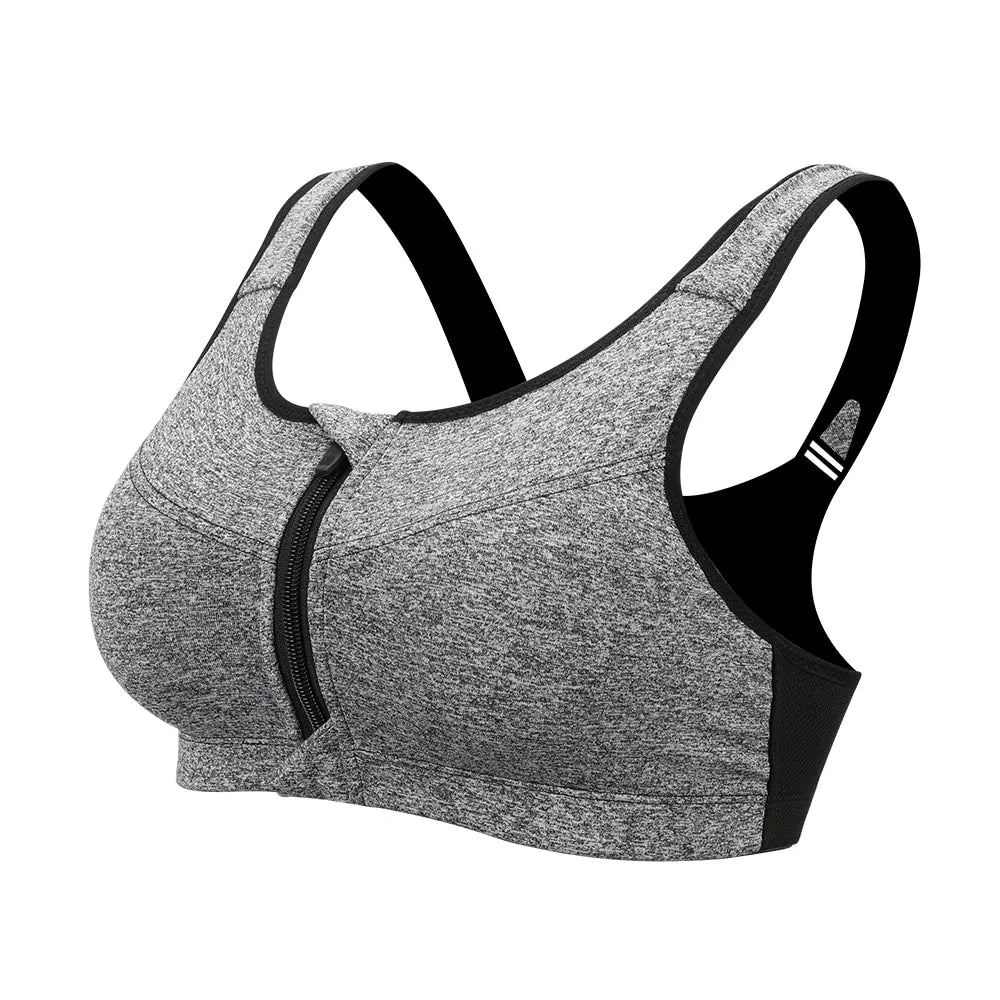 Soutien-gorge de sport pour femme, haut court, vêtements de fitness